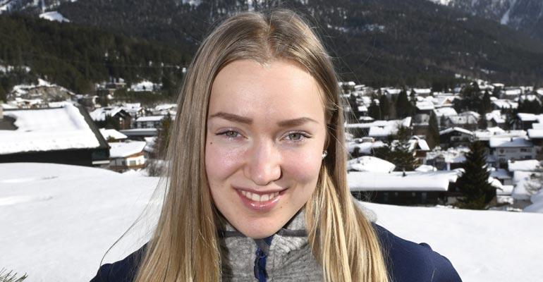 Anita Korva tähtää ammattisotilaaksi.