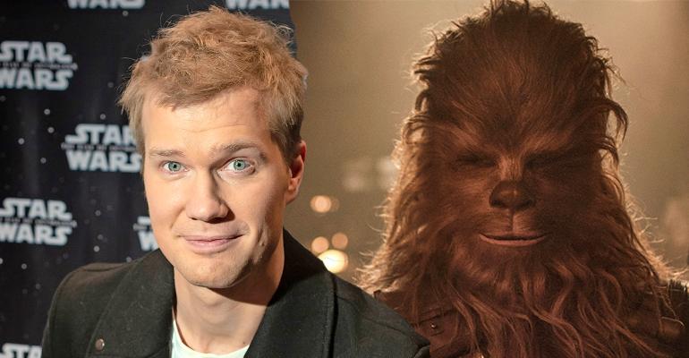 Joonas Suotamo näyttelee Tähtien sodassa.
