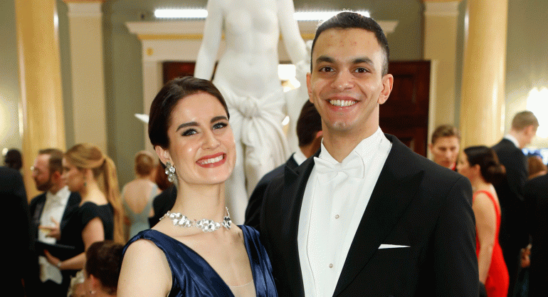 Rosanna Toivonen & Omar Abdelfattah.