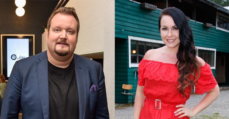 Sami Hedberg ja Saija Tuupanen seurasivat urheilua läheisissä tunnelmissa.
