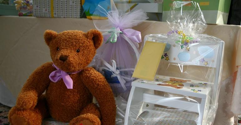 Babyshower-lahjoja