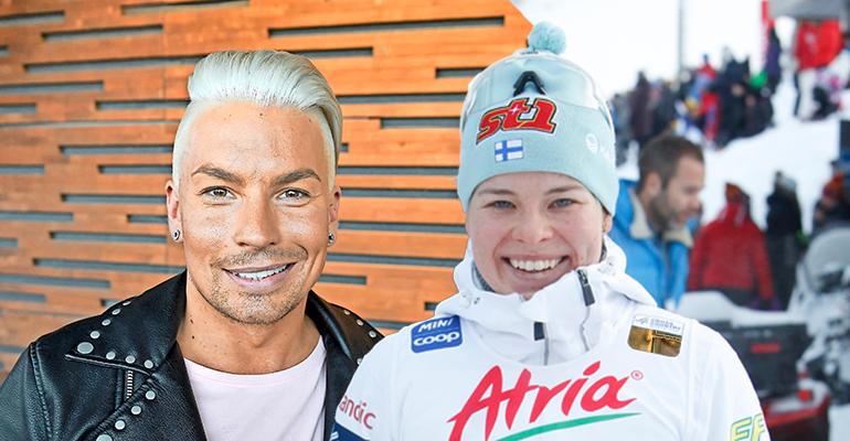 Krista Pärmäkoski pitää yhteyttä Antti Tuiskun kanssa.