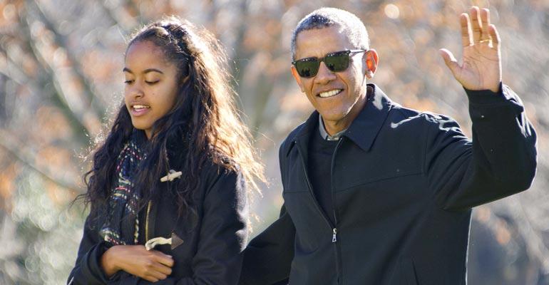 Barack Obaman tytär oli Halle Berryn assistentti.