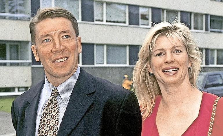 Tiina ja Jari 1990-luvulla.