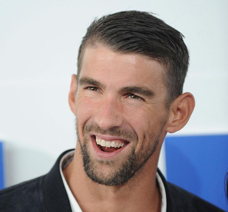 Michael Phelps punaisella matolla
