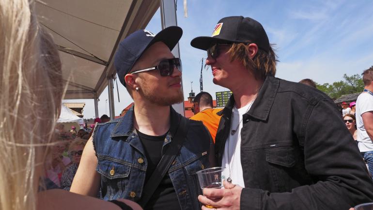 Ilpo Kaikkonen ja Jaajo ottivat ilon irti Solvallan raviradalla.
