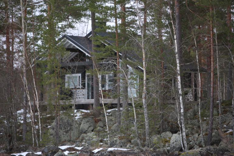 Vettelin mökki Suomessa, Joutsa