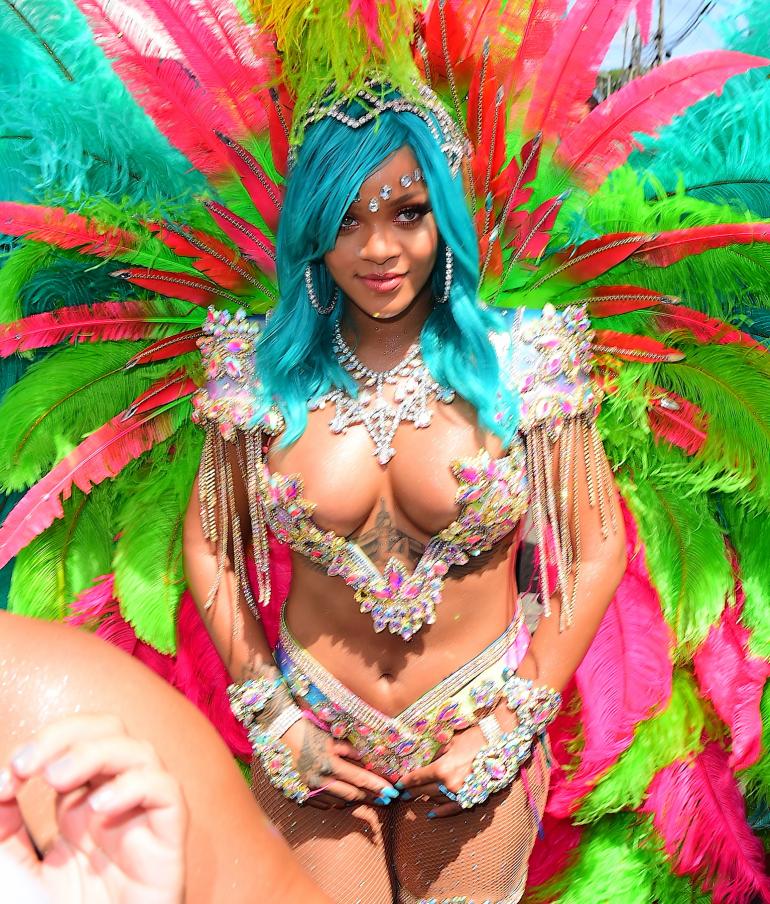 Rihanna Crop over festival