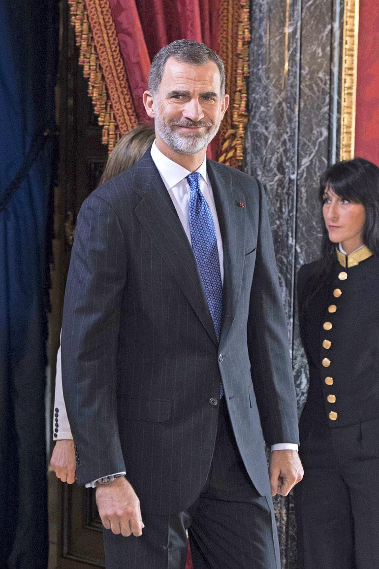 Espanjan kuningas Felipe juhlii viisikymppisiään.