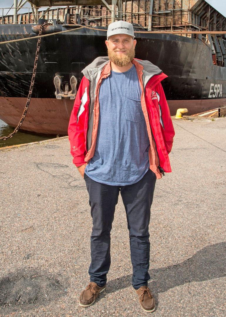 Tältä Joel näytti vielä viime kesänä. Sittemmin kiloja on karissut reilusti.
