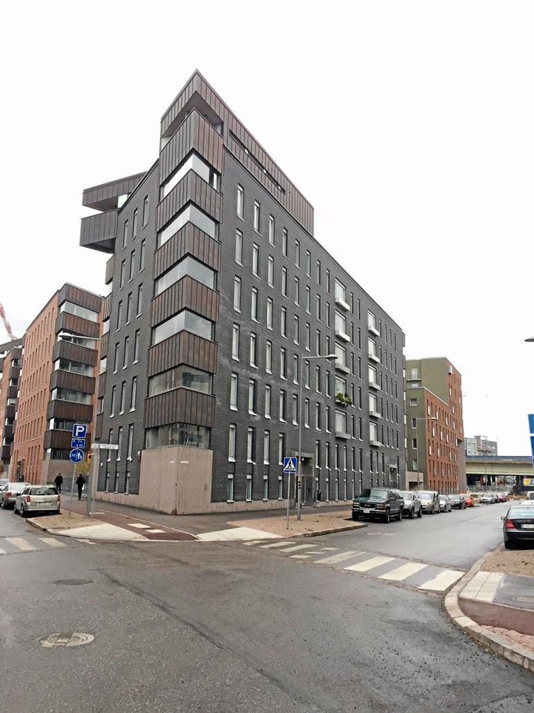 Alma asuu perheineen isohkossa kerrostaloasunnossa Helsingin Kalasatamassa.