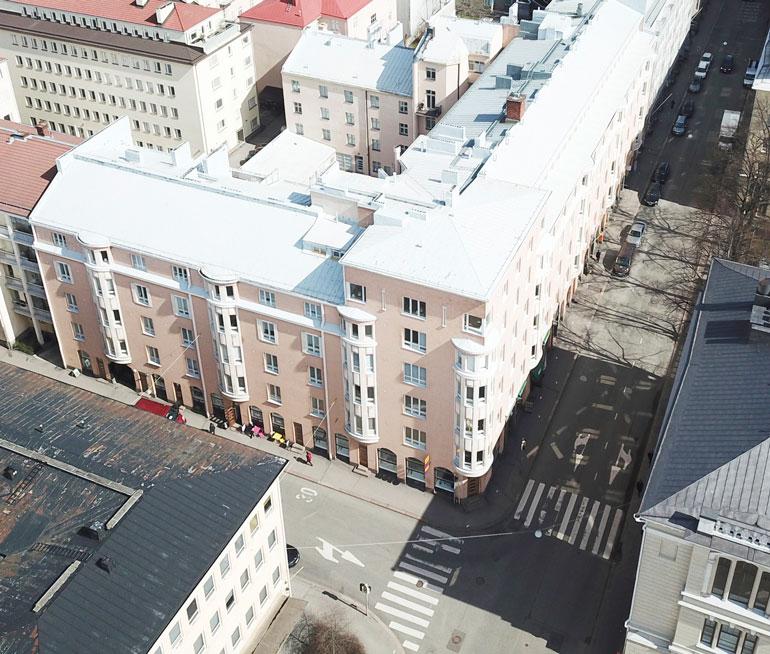 Parin uusi Suomen-koti sijaitsee vain kivenheiton päässä Helsingin ydinkeskustasta.
