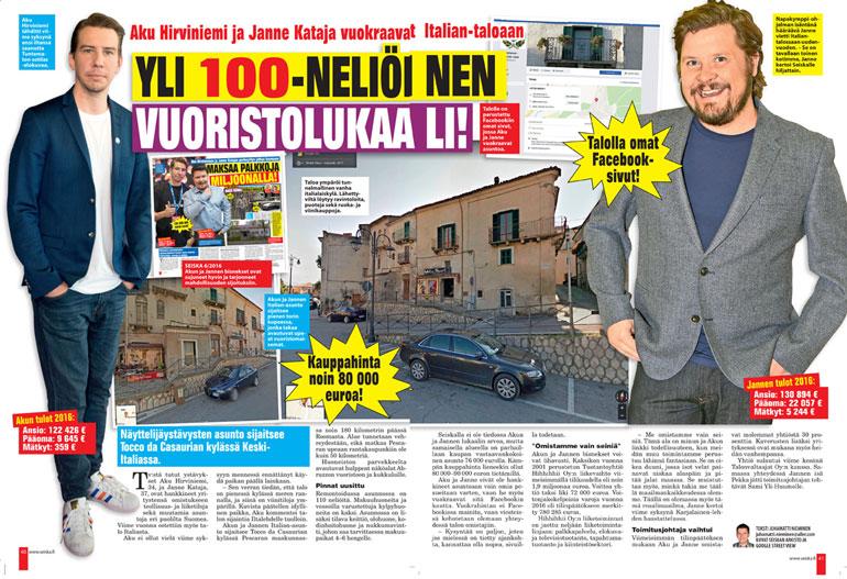 SEISKA 4/2018 Jannen ja Akun yhteisomistuksessa oleva italialainen vuoristolukaali esiteltiin tammikuussa.