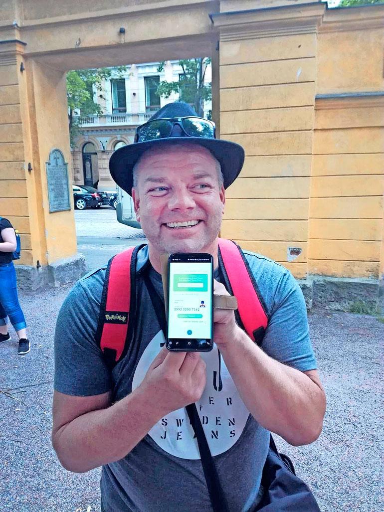 Jari esitteli Seiskan lukijalle Poké-tuloksiaan. – Jengiä kuin pipoo ja leppoisa tunnelma! Moikataan kun nähdään, mutta ei kun luckyegg on päällä, Siltsu kirjoitti ohjeeksi Instagramissa.