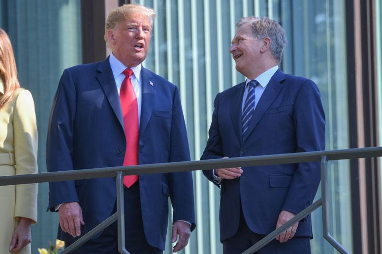 Donald Trump ja Sauli Niinistö