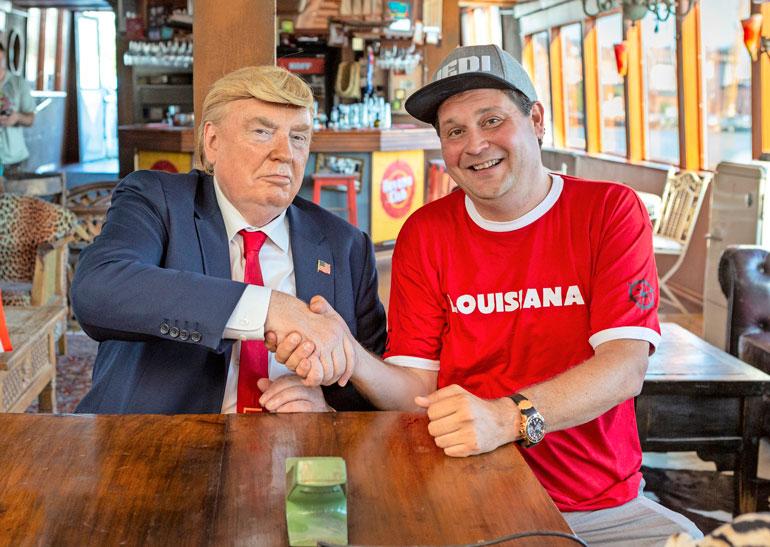 Trumpia ja Jethroa yhdistää moni asia, mutta presidentti Jeti ei sentään vielä ole.