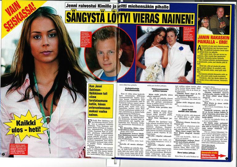 Kimi Räikkönen jäi kiinni rysän päältä