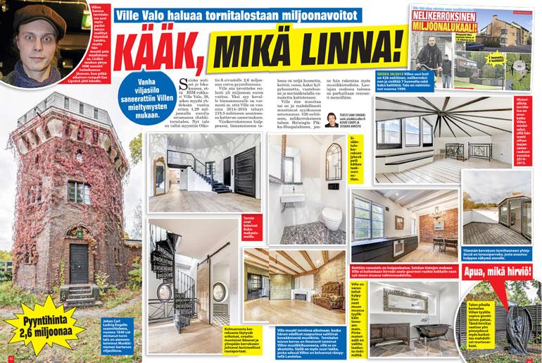 SEISKA 47/2015 Ville on yrittänyt kaupata taloaan tuloksetta jo kolme vuotta.