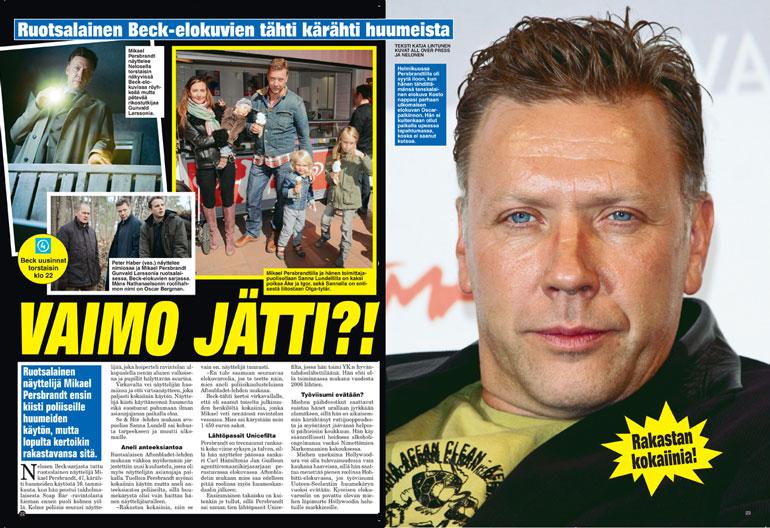 SEISKA 12/2011 Mikaelin huumeongelmat löysivät tiensä myös Seiskan sivuille seitsemän vuotta sitten.