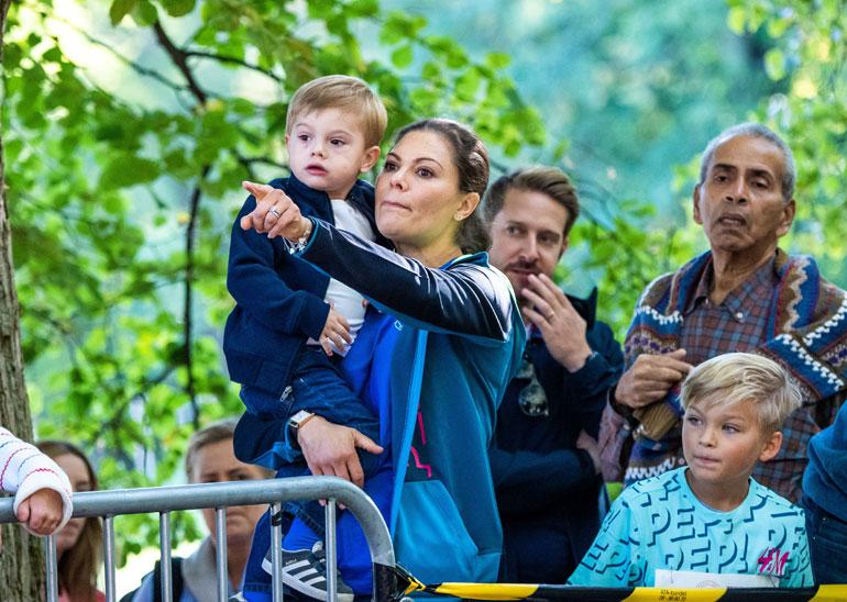 Ruotsin kruununprinsessa Victoria ja prinssi Oscar