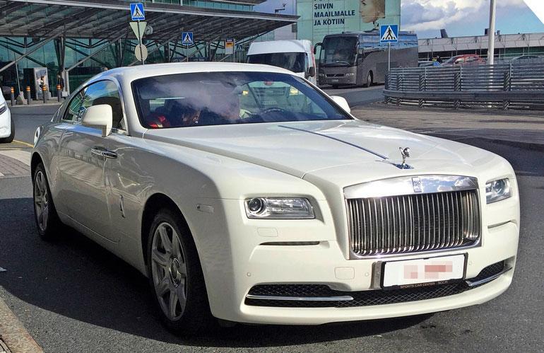 Tässä on Cheekin uusi Rolls-Royce.