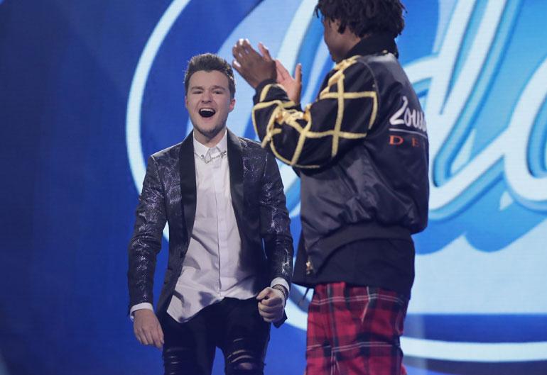 Patrik tuuletti villisti Idols-voittoaan.