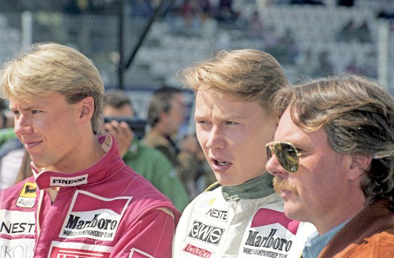 JJ Lehto ja Mika Häkkinen olivat Keken suojatteja.