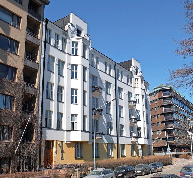 Forssellien huikaiseva miljonaalukaali sijaitsee Helsingin arvoalueella aivan Kaivopuiston kupeessa.