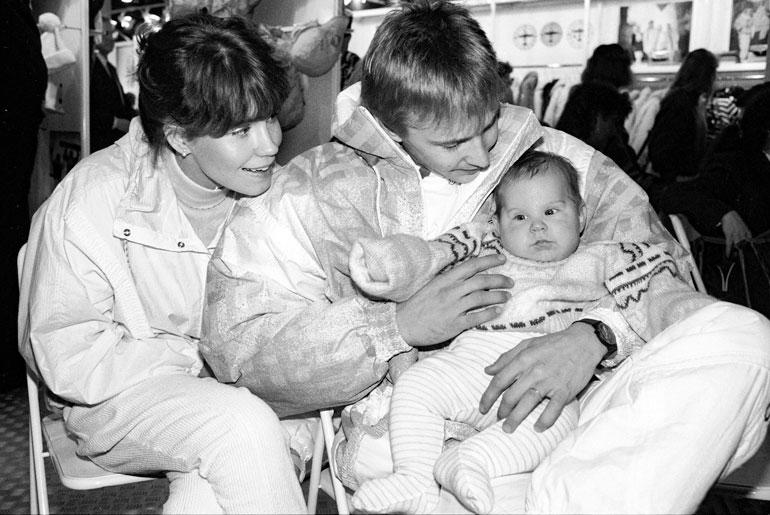Tiina Hassinen ja Matti saivat Sami-pojan vuonna 1987.