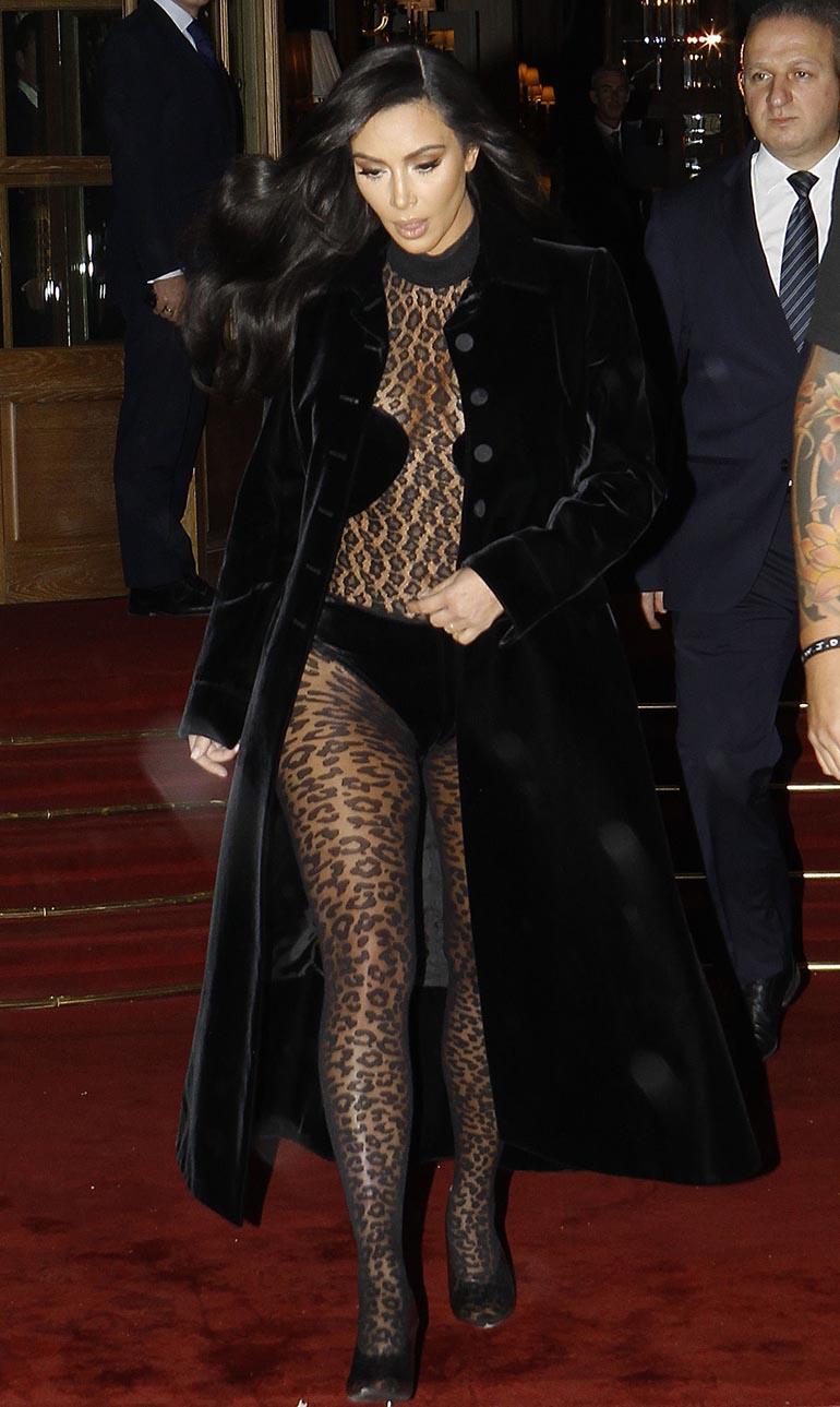 Kim Kardashian Pariisissa.