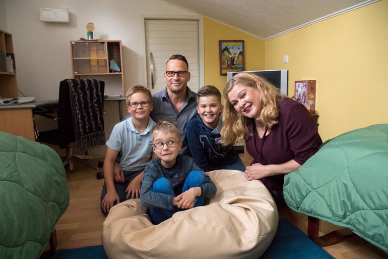 Tarjalla on ensimmäisestä avioliitostaan 22-vuotias Angela, 12-vuotias Gabriel ja 7-vuotias Raphael. – Lapset ovat muokanneet minusta sen, mitä olen.