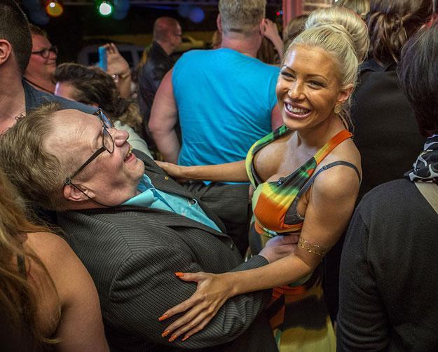 Maisa Torppa ja Tarjoushaukka Jorma