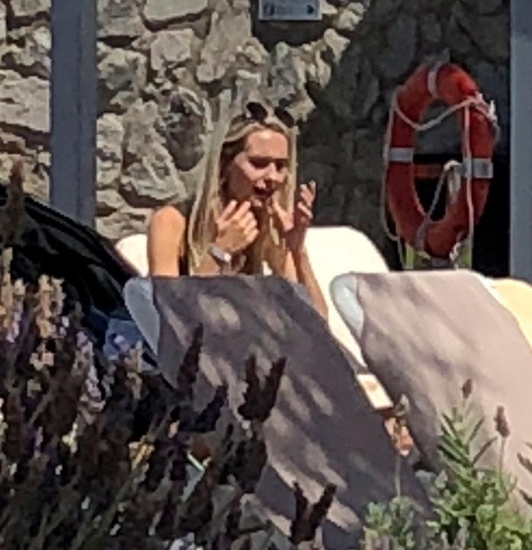 Metti Forssell lomalla.