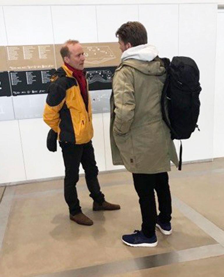 Timo Tuominen kävi Oodissa.