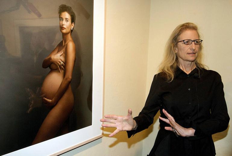 Demi Moore -raskauskuva