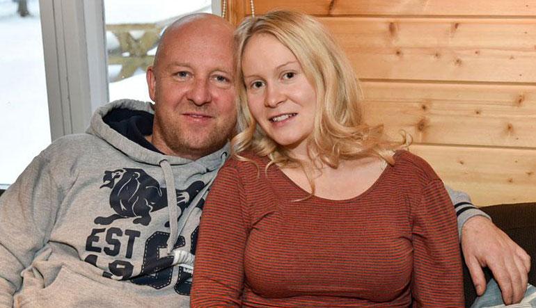 Stefan Therman ja Riikka ehtivät olla yhdessä nelisen vuotta.