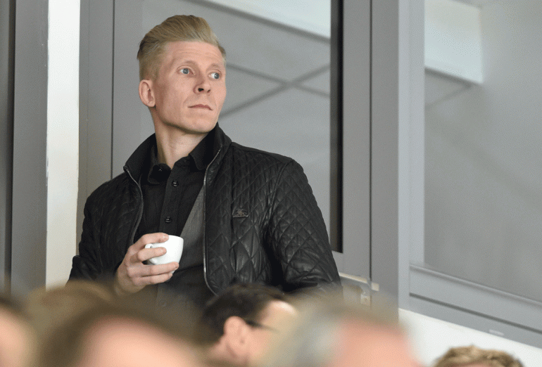 "Sassari" on yhä tuttu näky jäähalleilla. Tätä nykyä mies asustaa Tampereella.