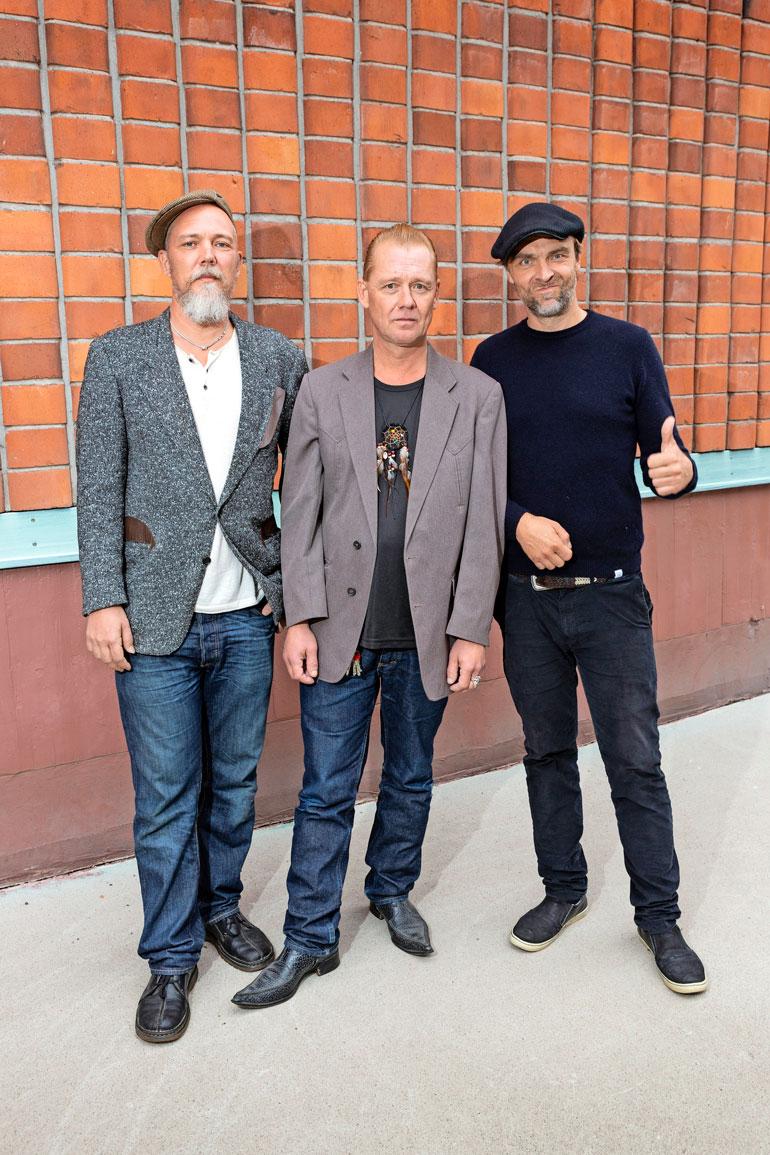 Jani, Jiri ja Joona Jalkanen ovat olleet isästään kertovan elokuvan teossa tiiviisti mukana.