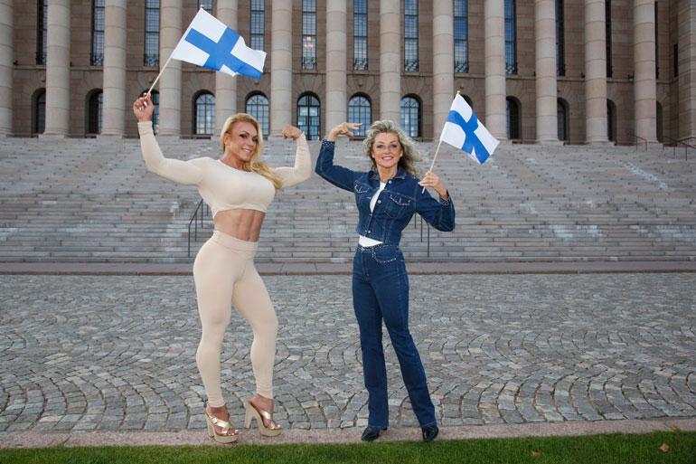 - Minna on rautaisessa kunnossa, Kike ylistää Gladiaattorit-tähteä
