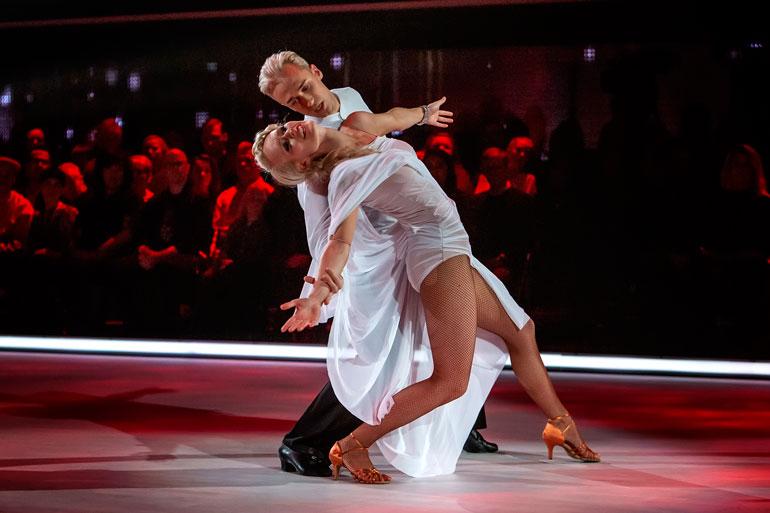 Jutta Helenius ja Christoffer Strandberg.