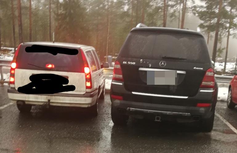 Vesa Keskisen auto.