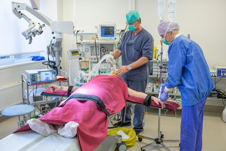 Sofialle vaihdettiin puoli desiä isommat silikonit marraskuussa. Operaatio kesti alle 20 minuuttia.