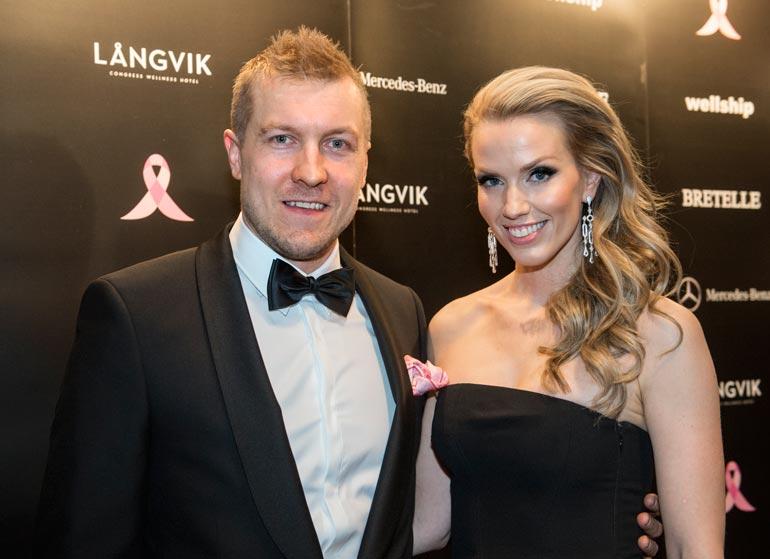 Niklas ja Piritta Hagman olivat naimisissa 2006–2018. Tämä kuva on vuodelta 2015.