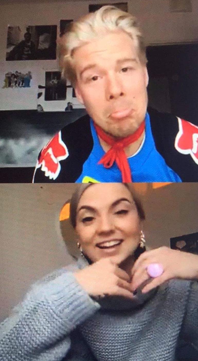 VilleGalle ja Veronica Verho