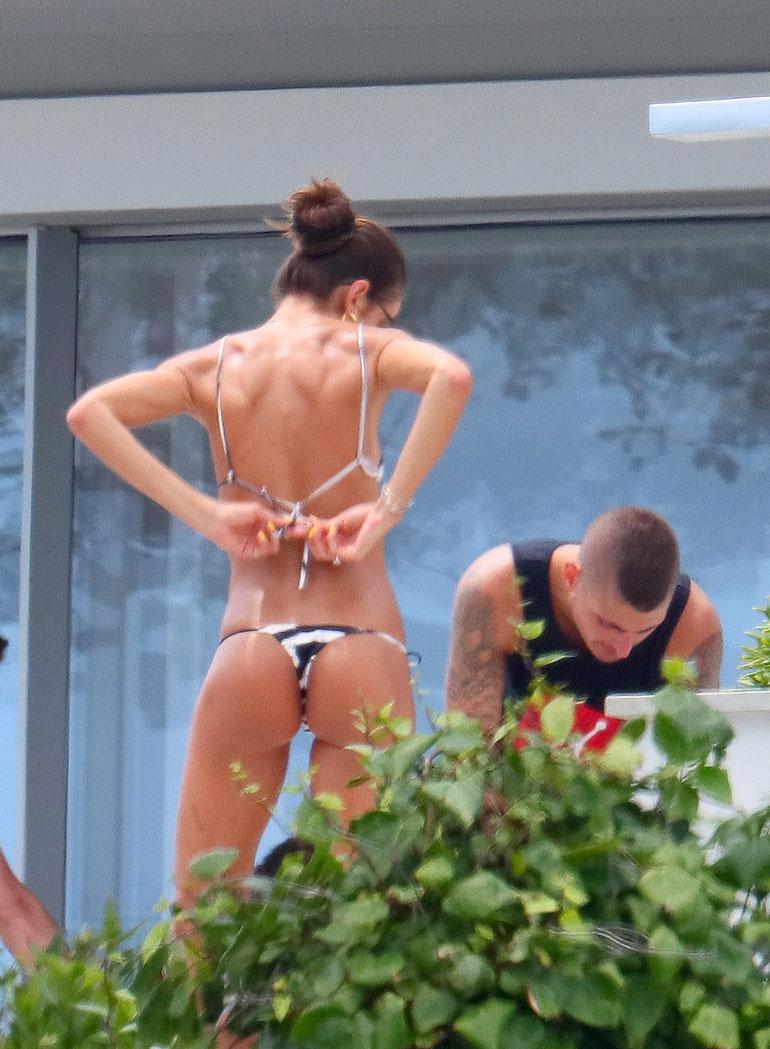 Izabelle Goulart bikinit Marco Verratti Saint-Tropez 3