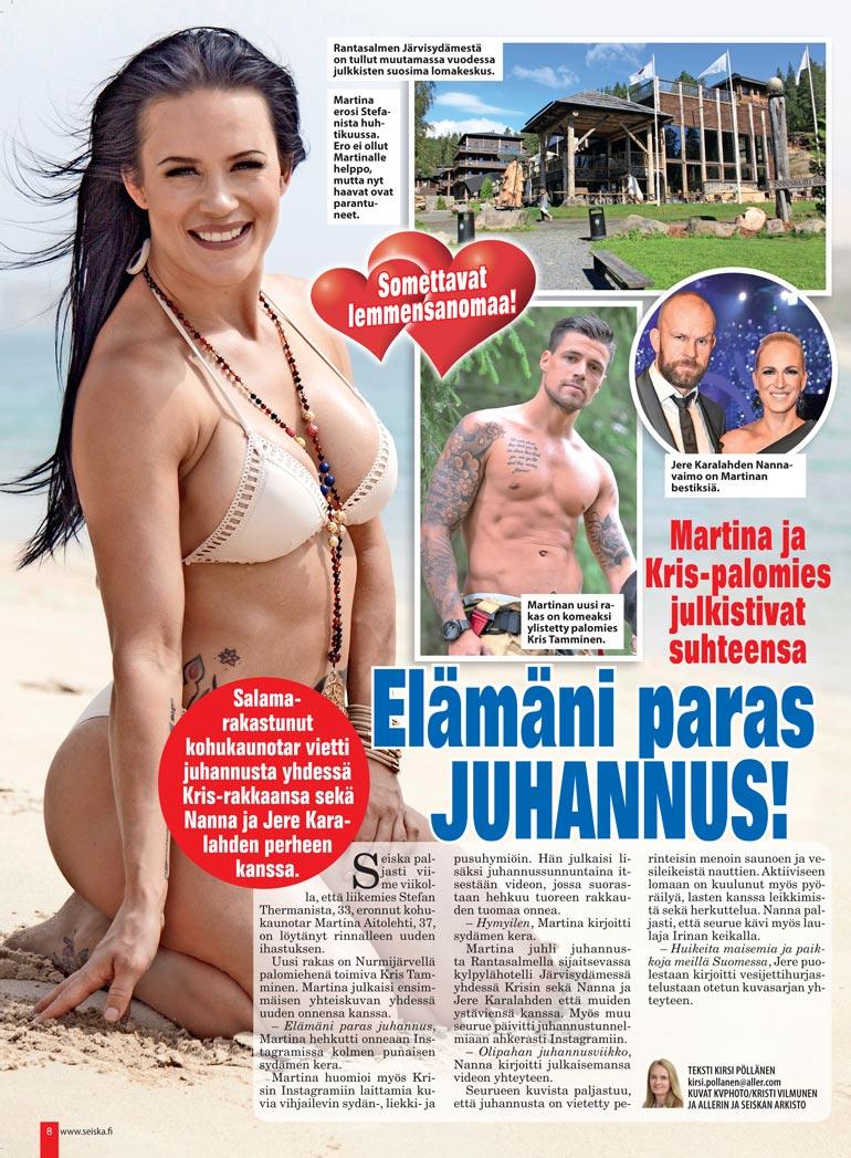 SEISKA 28/2020 Martina ja Kris viettivät juhannuksen Järvisydämessä.