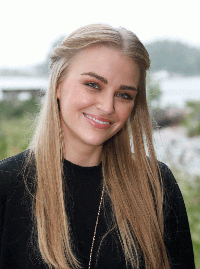 Pirkanmaalainen Anni Grönberg, 22, on tuore kasvo telkkarissa.