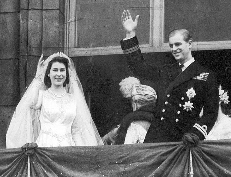 Kuningatar Elisabet ja prinssi Philip