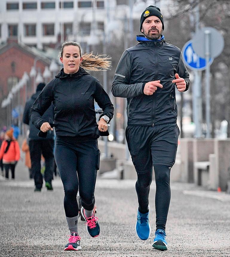 Martina Aitolehti ja Hannu Pikkarainen