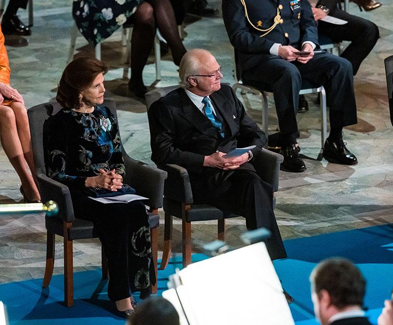 Ruotsin hallitsijapari Kaarle Kustaa ja Silvia